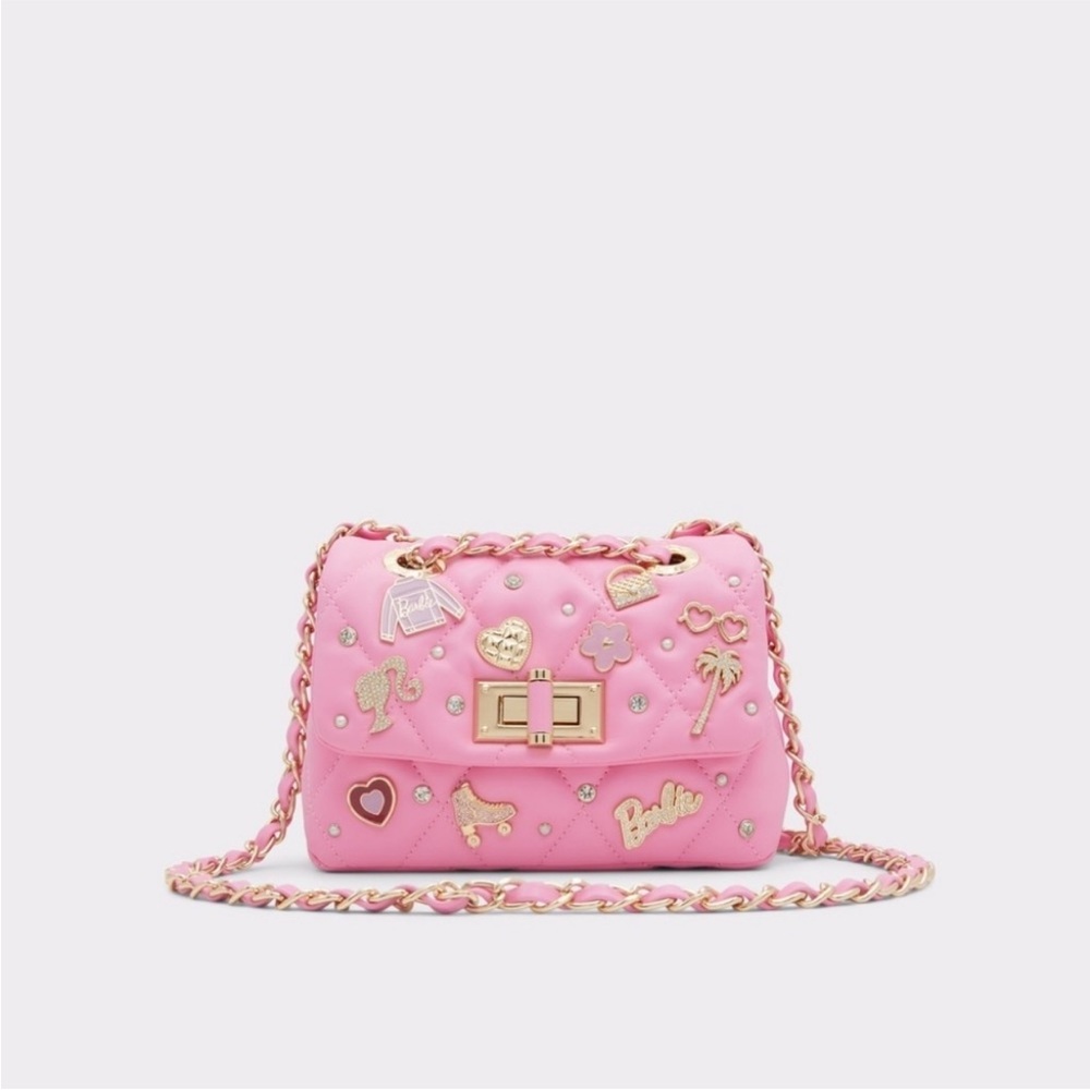 Barbie x Aldo Crossbody Quilted Charm Handbag